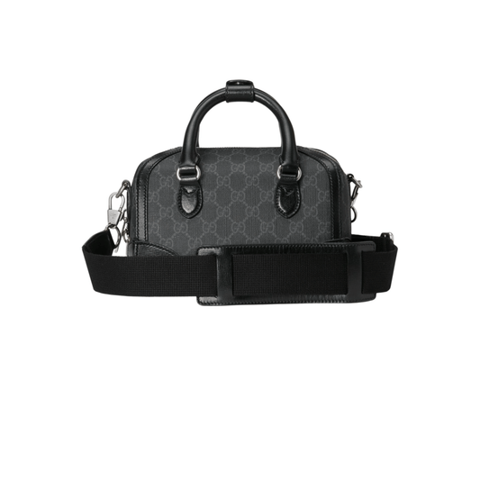BORSA DA VIAGGIO PICCOLA CON G TELA SUPREME NERA - immagine 2
