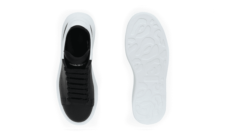 Alexander Mcqeen Oversized White Black