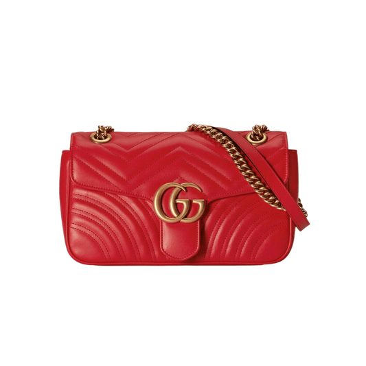 BORSA DONNA GG MARMONT PICCOLA ROSSO
