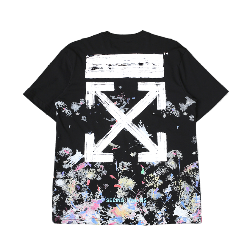 T-SHIRT OFF – NERO/BIANCO 8 - immagine 2