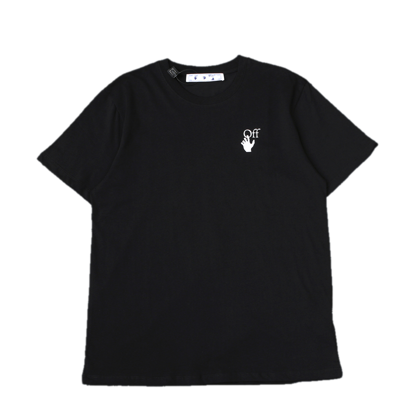T-SHIRT OFF – NERO/BIANCO 2 - immagine 2