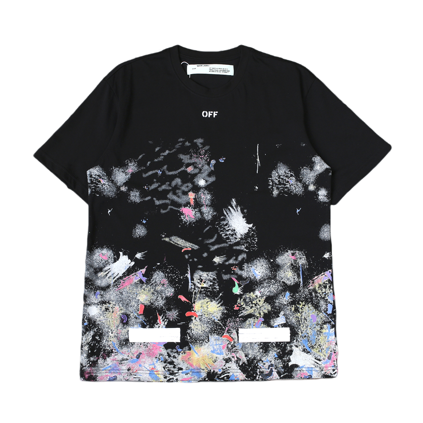 T-SHIRT OFF – NERO/BIANCO 8 - immagine 3
