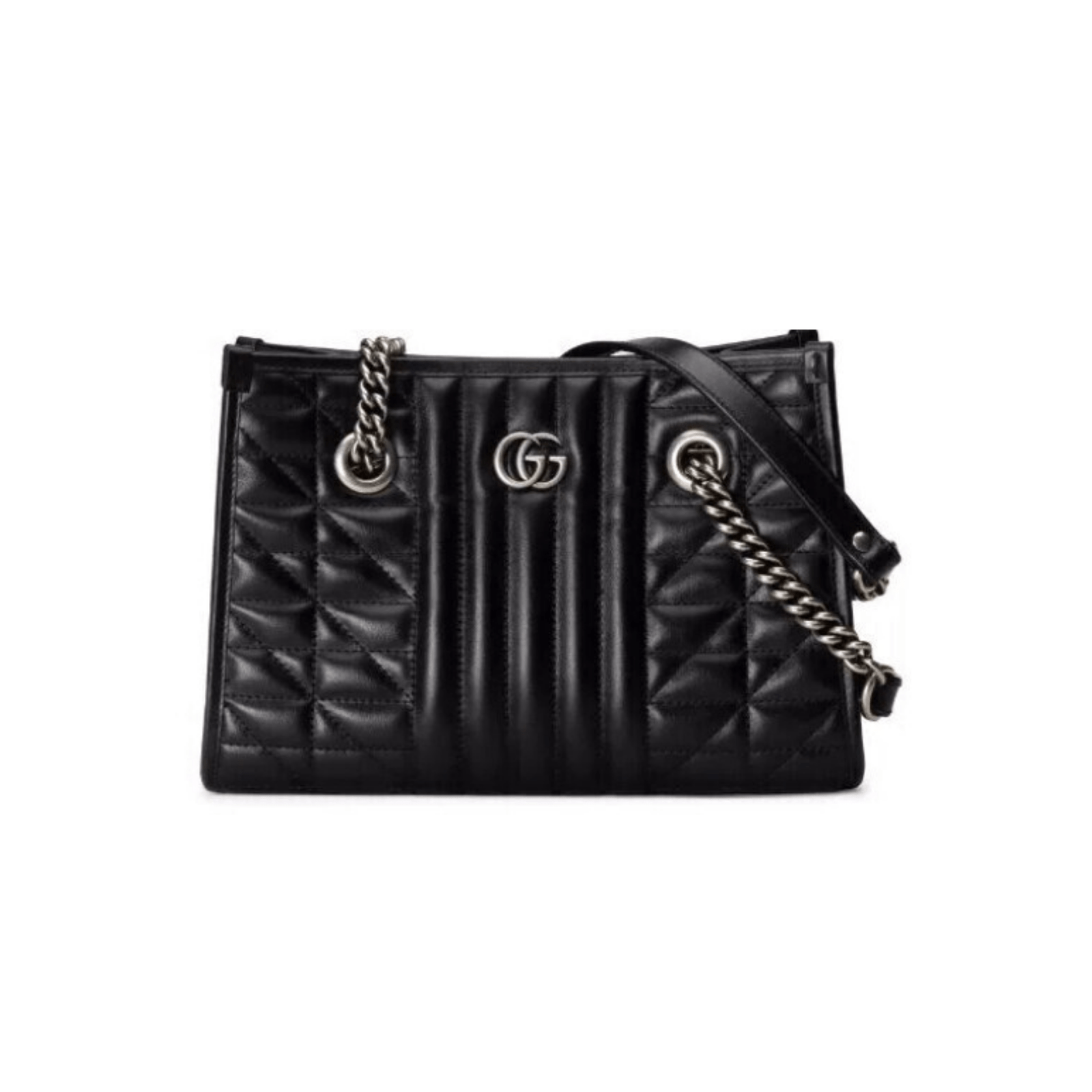 BORSA DONNA TOTE LOGO GG MARMONT PICCOLA MATELASSÉ COLORE NERO - immagine 3