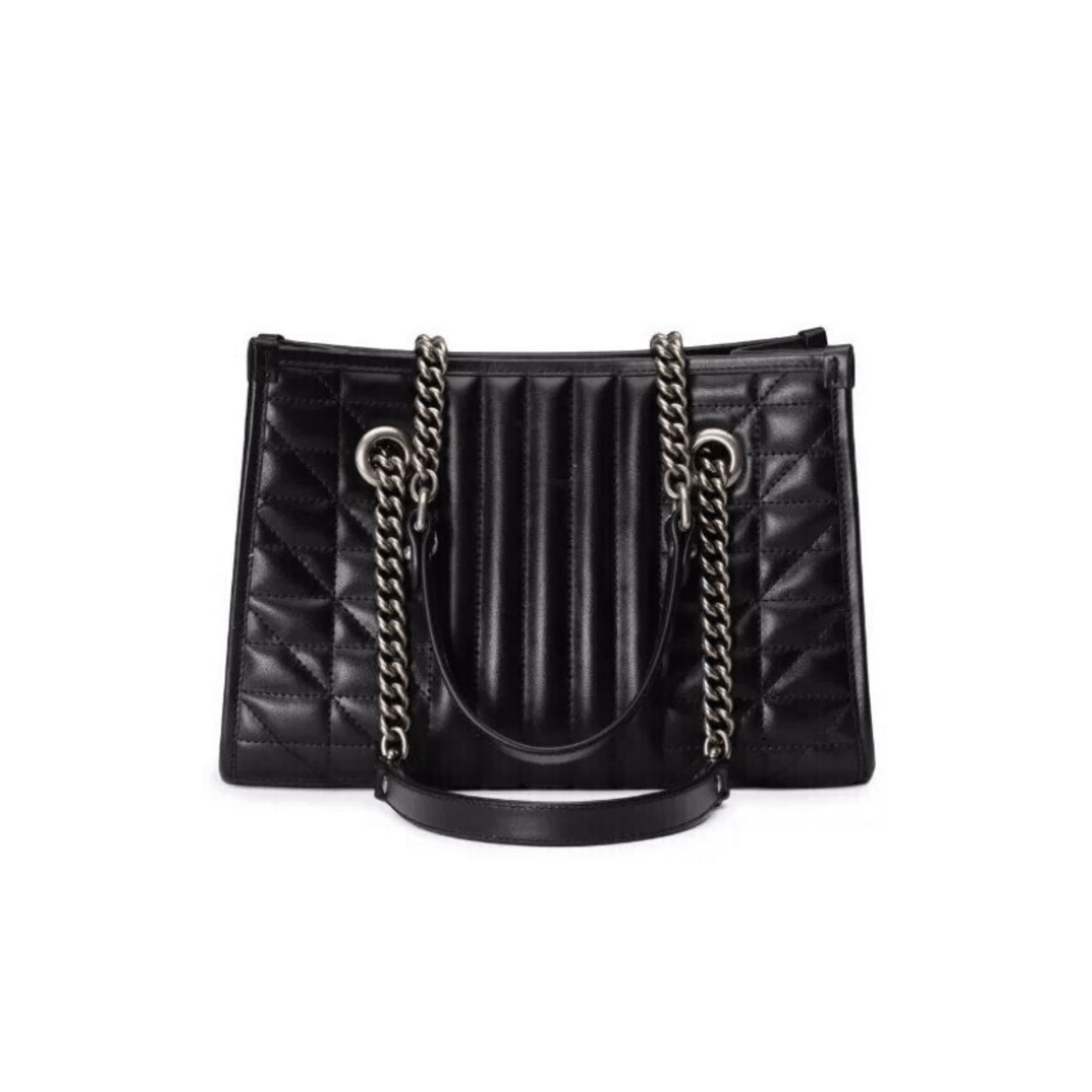 BORSA DONNA TOTE LOGO GG MARMONT PICCOLA MATELASSÉ COLORE NERO