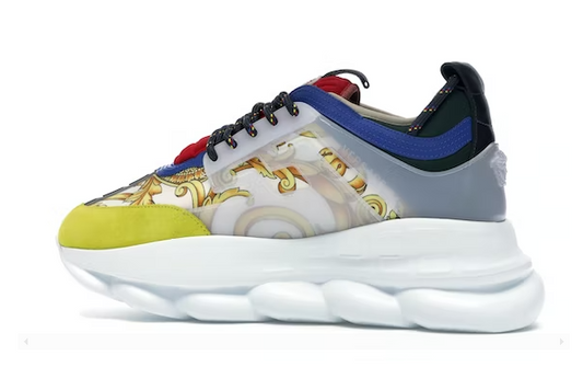 Chain Reaction Multi-Color Rubber Suede