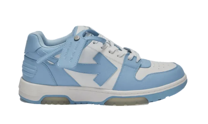 OFF-WHITE OUT OF OFFICE “OOO” PELLE DI VITELLO AZZURRO