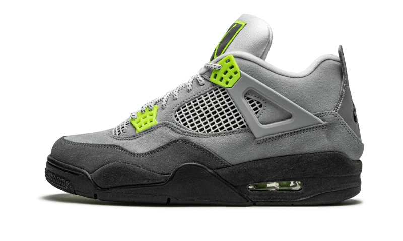 Air Jordan 4 Neon Volt