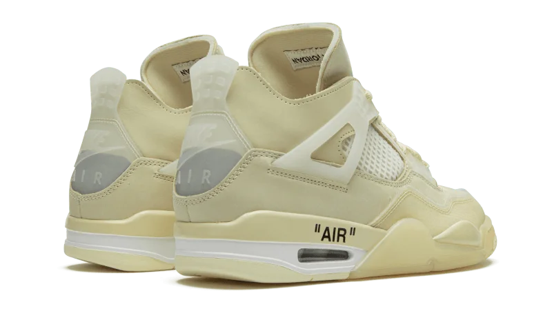 Air Jordan 4 X off white SAIL