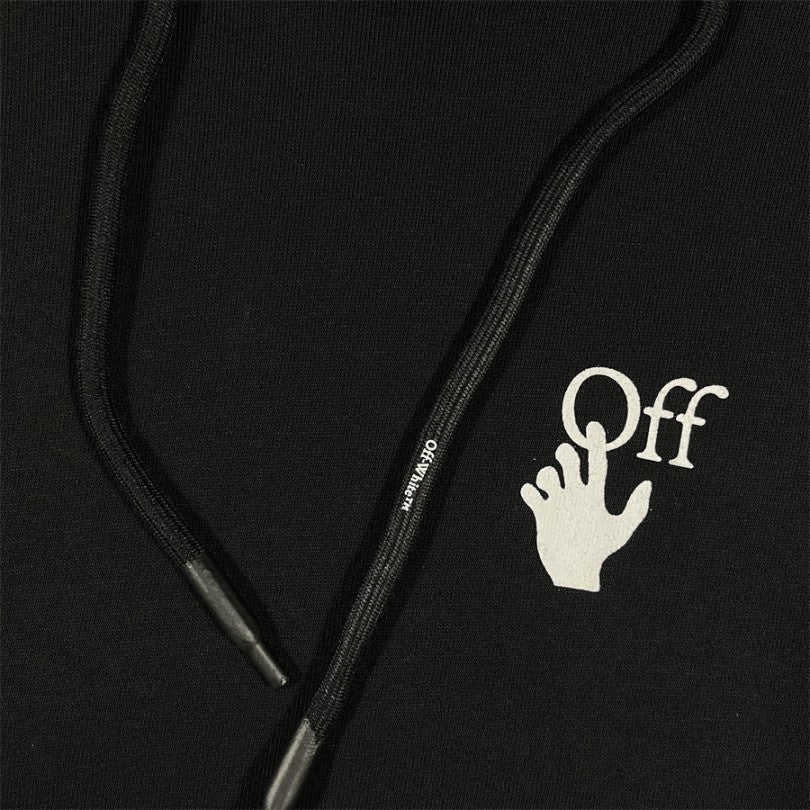 FELPA CON CAPPUCCIO - OFF-W. - Immagine 3