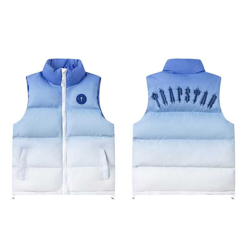IRONGATE BADGE GILET ICE-BLUE