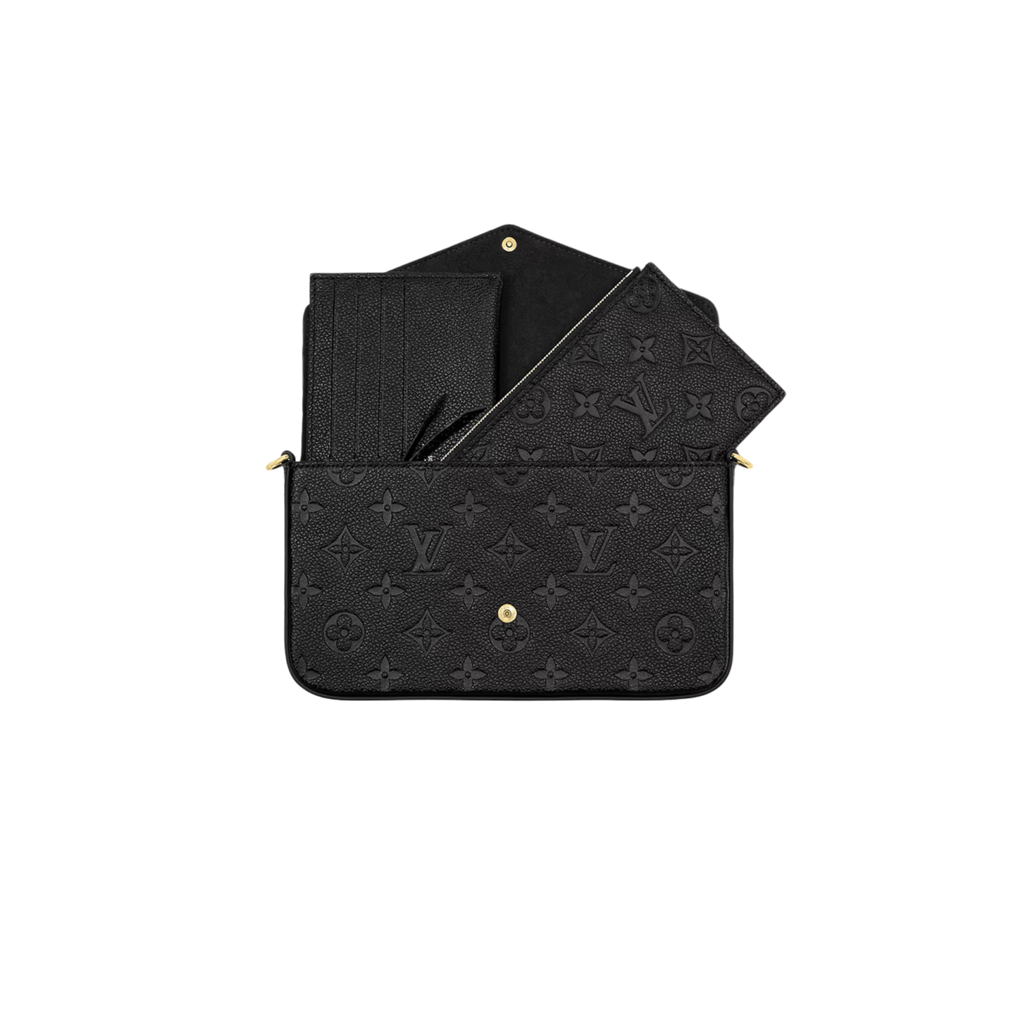 POCHETTE FÉLICIE MONOGRAM EMPREINTE NERA - immagine 2