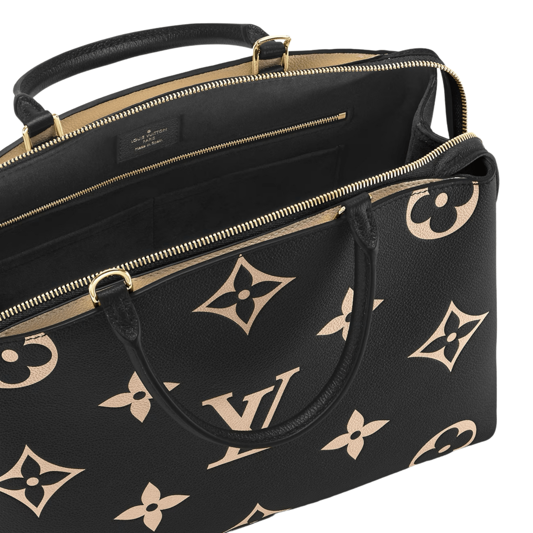 BORSA TOTE GRAND PALAIS PELLE EMPREINTE MONOGRAM BICOLOR - immagine 5
