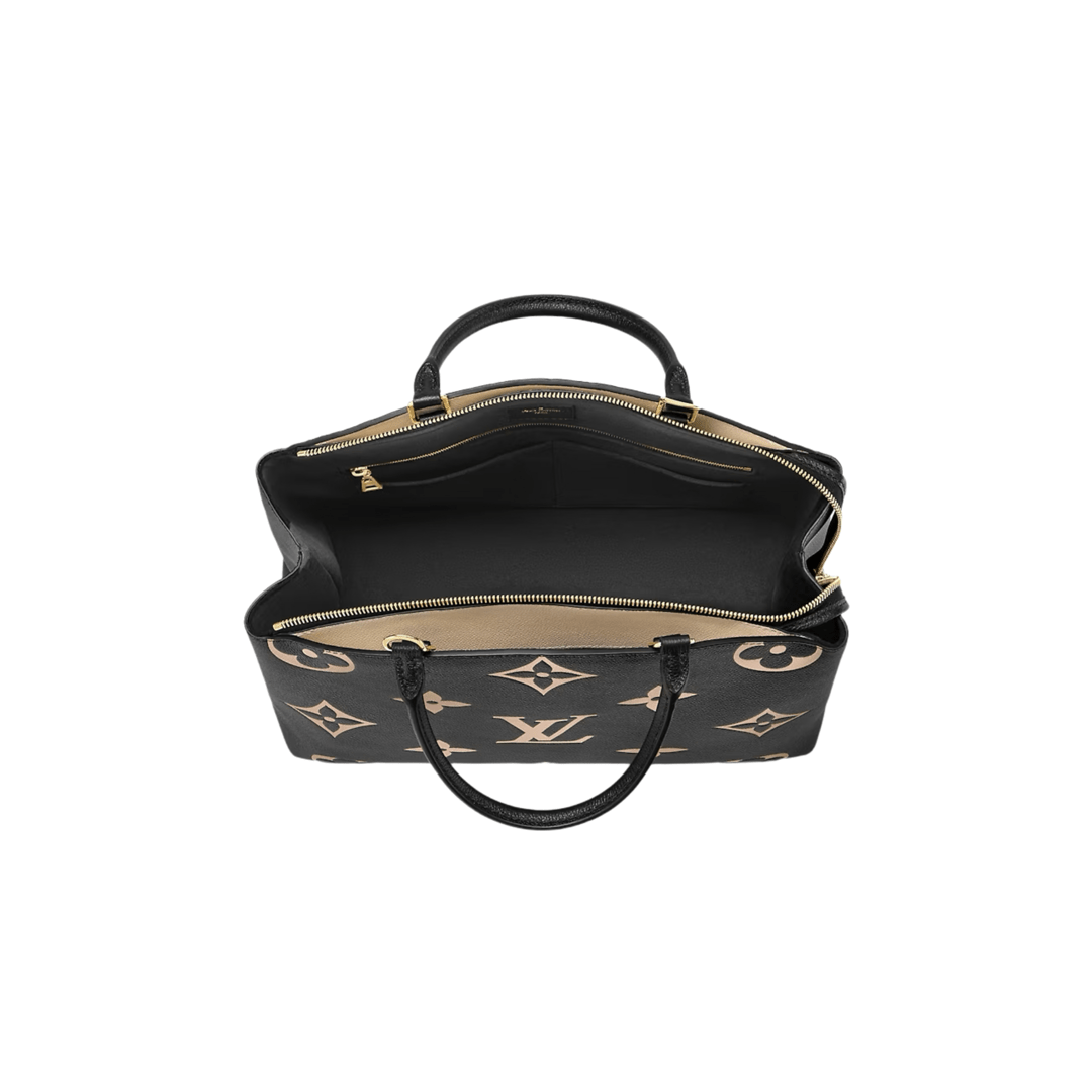 BORSA TOTE GRAND PALAIS PELLE EMPREINTE MONOGRAM BICOLOR - immagine 6