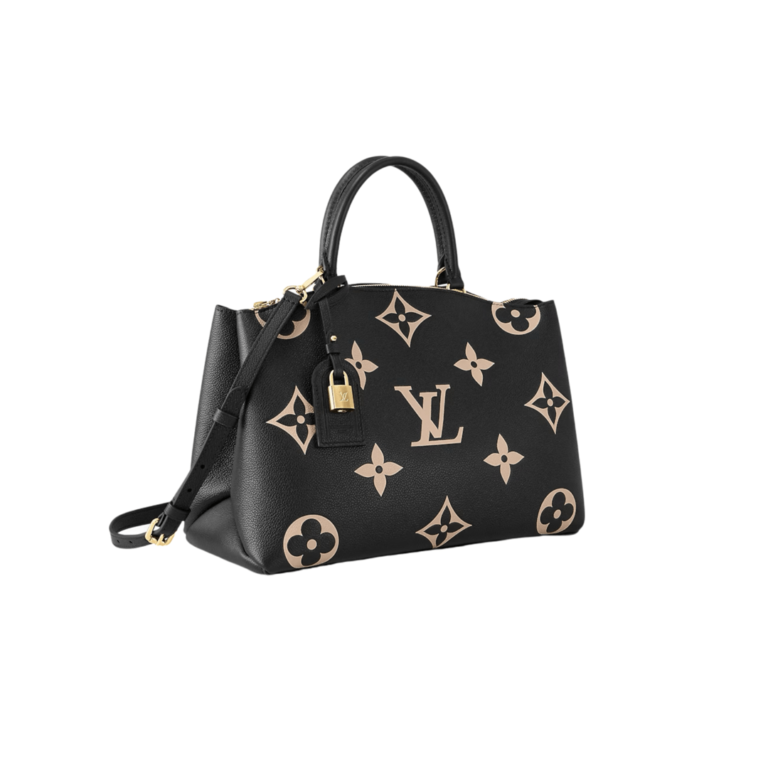 BORSA TOTE GRAND PALAIS PELLE EMPREINTE MONOGRAM BICOLOR - immagine 3