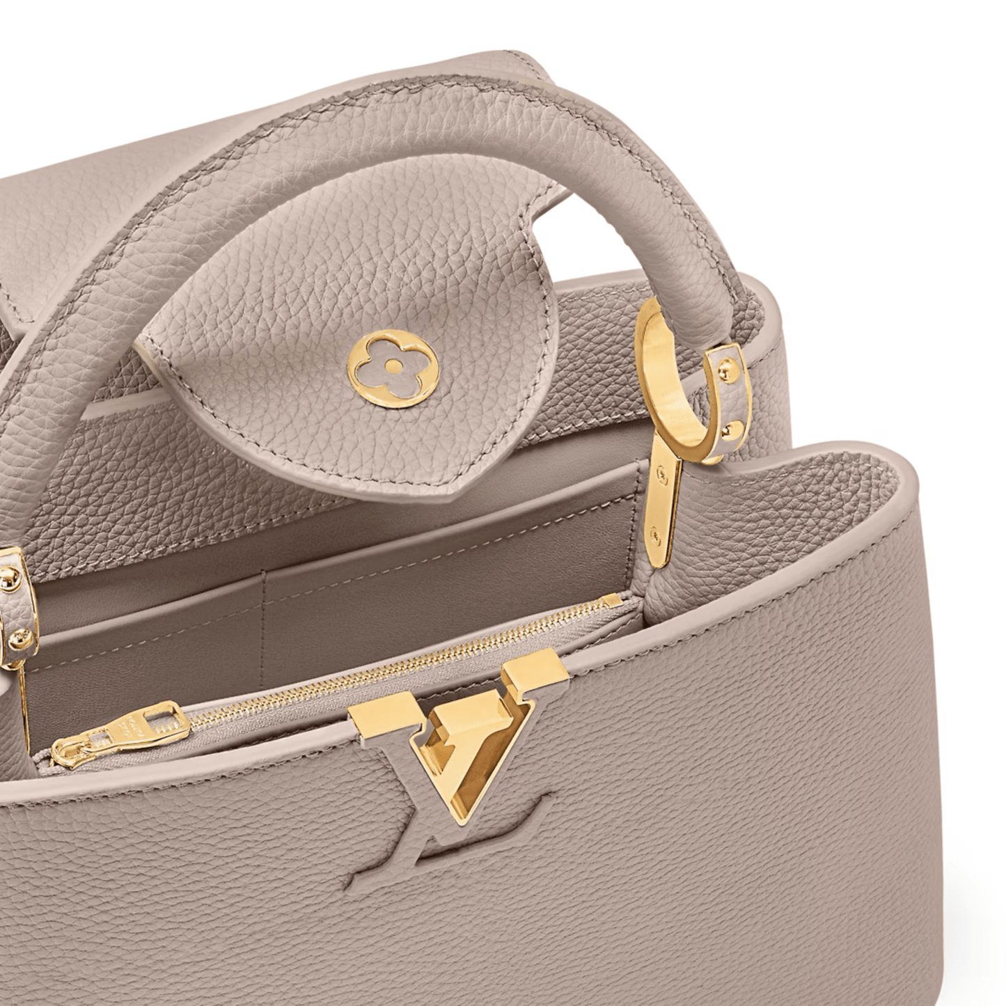 BORSA CAPUCINES MM GALET - immagine 3