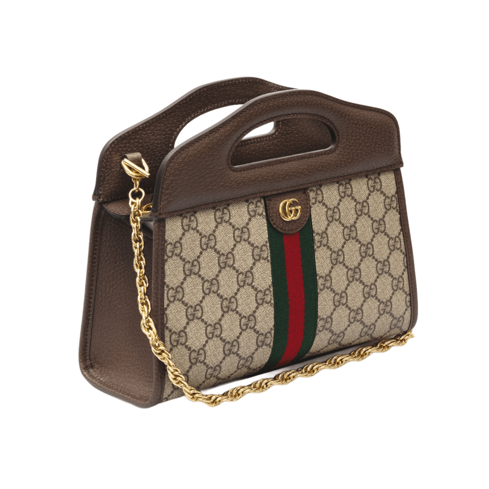 BORSA A TRACOLLA OPHIDIA MINI GG SUPREME BEIGE - immagine 3