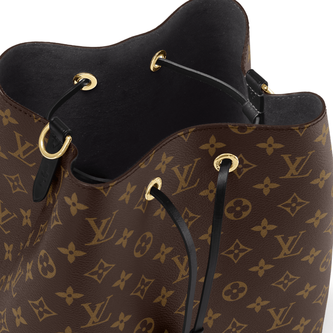 BORSA NÉONOÉ NERO TELA MONOGRAM - immagine 5
