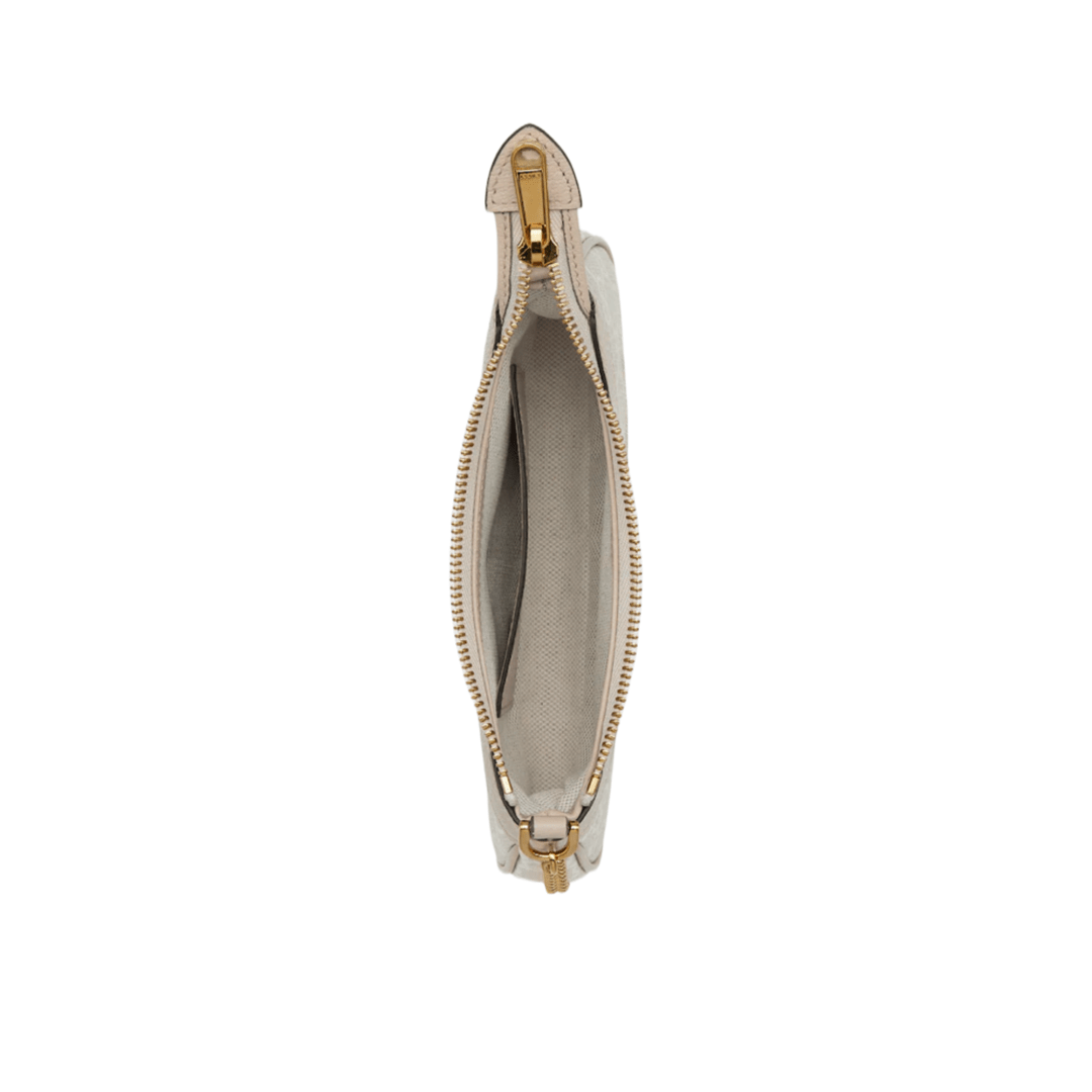 BORSA MINI OPHIDIA SUPREME BEIGE E BIANCO - immagine 5