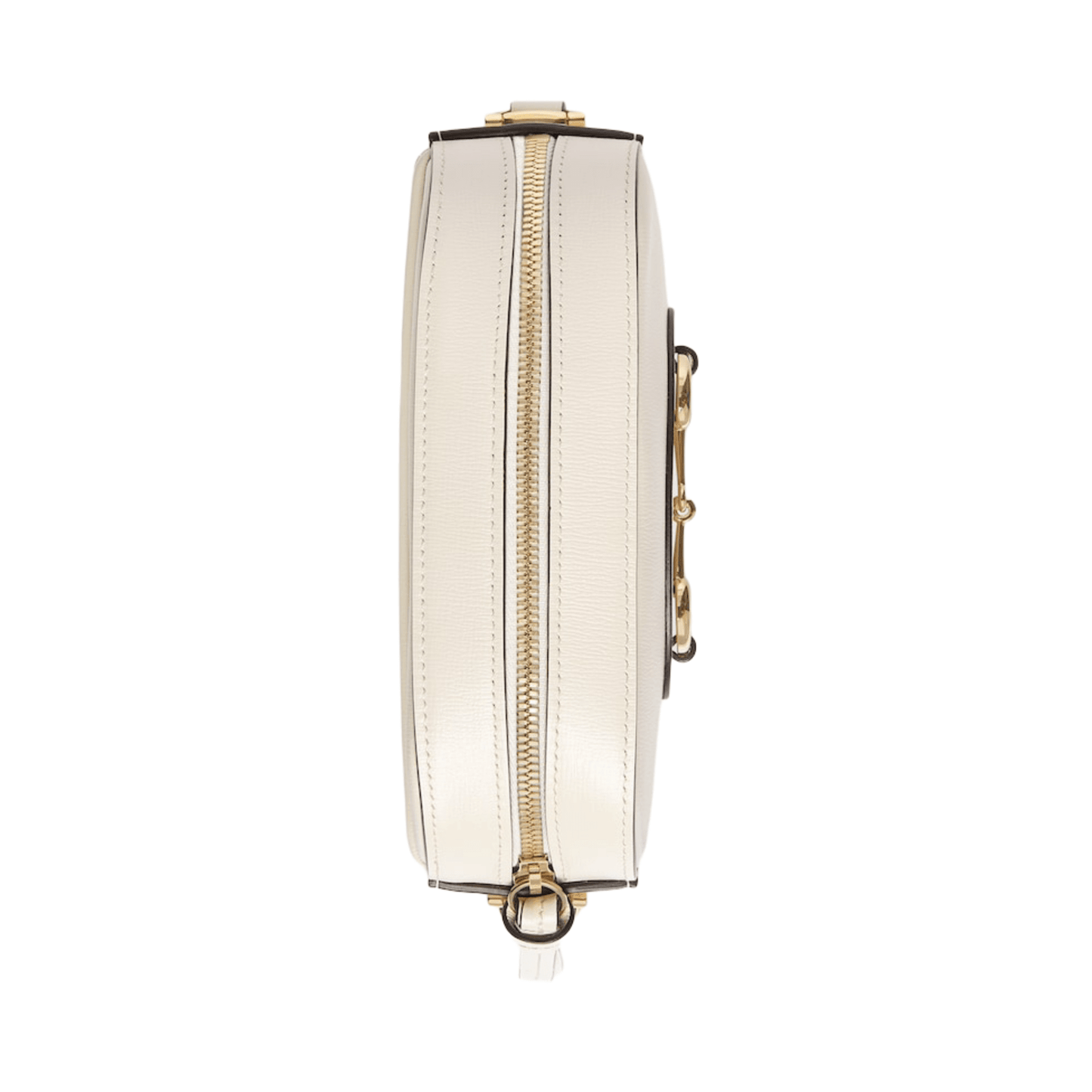 BORSA A SPALLA HORSEBIT 1955 MISURA PICCOLA SUPREME BIANCA - immagine 5