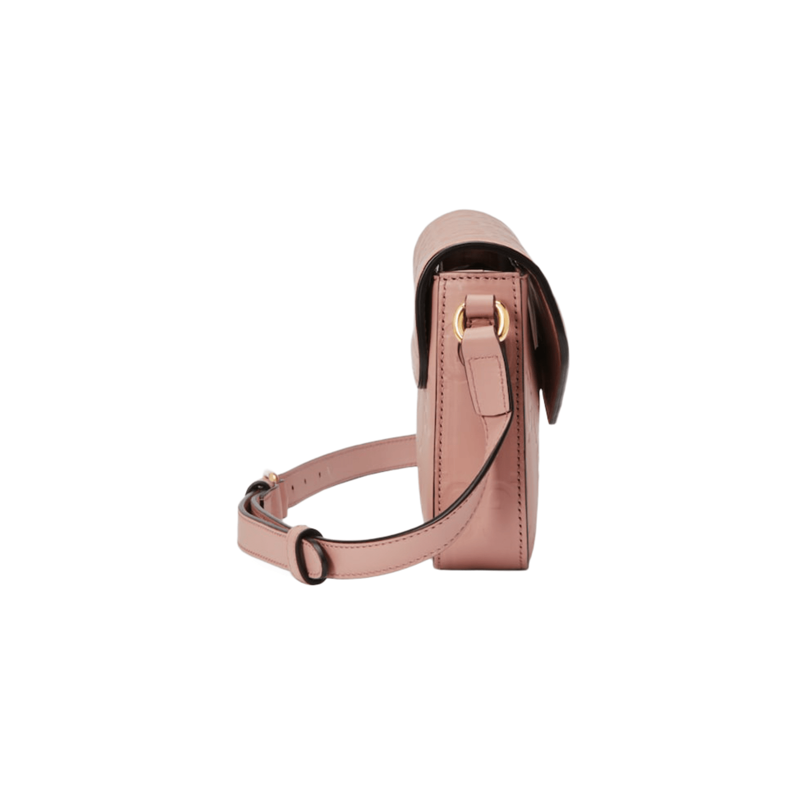 BORSA A SPALLA MINI GG IN PELLE CIPRIA - immagine 4