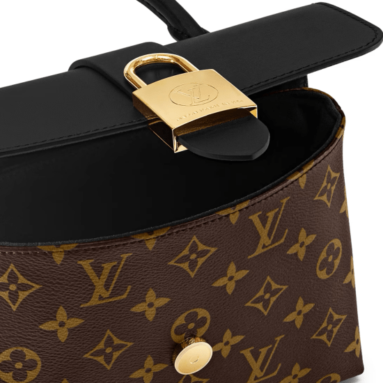 BORSA LOCKY BB NERO MONOGRAM - immagine 4