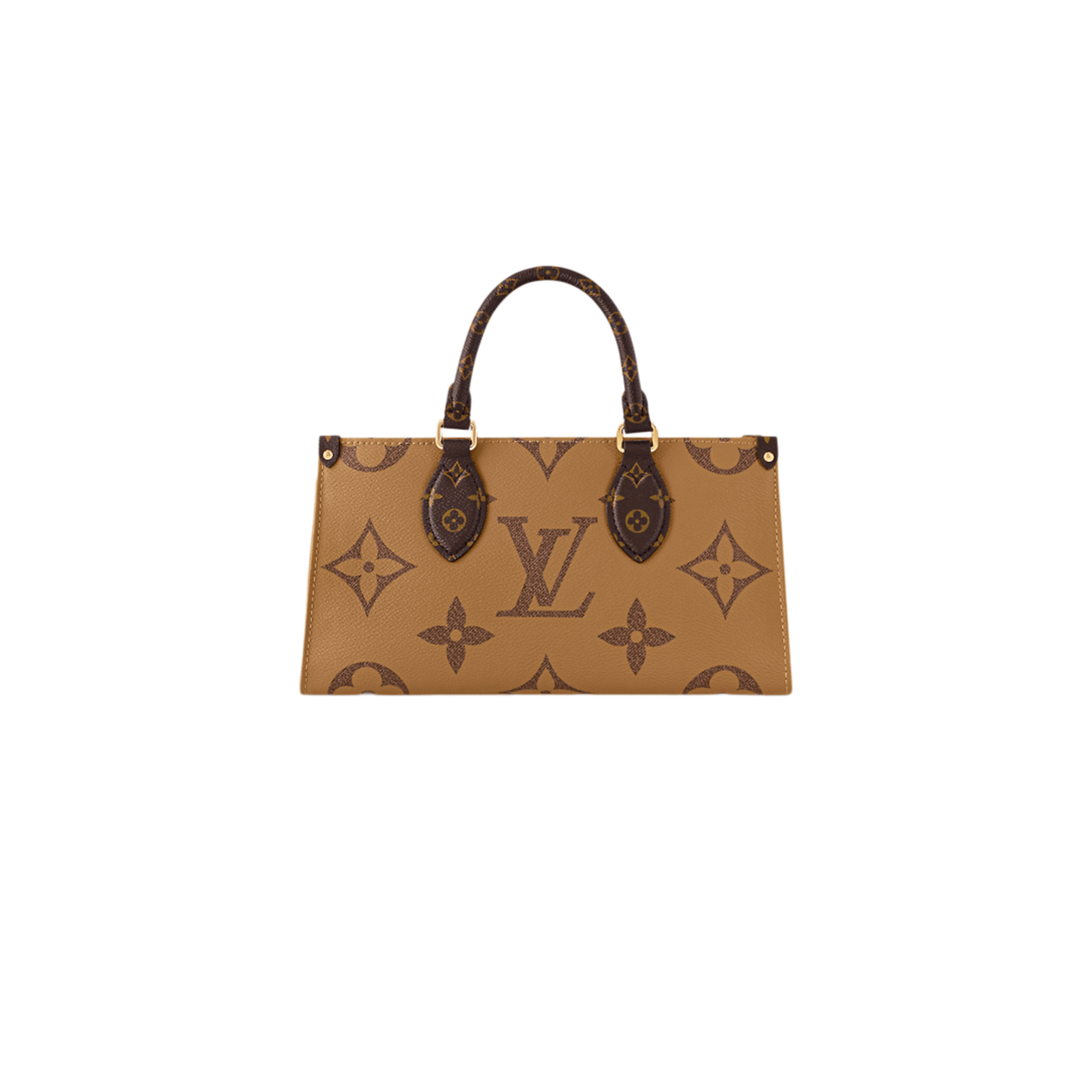 BORSA ON THE GO EAST WEST IN PELLE MONOGRAM EMPREINTE MONOGRAM REVERSE CANVAS - immagine 3