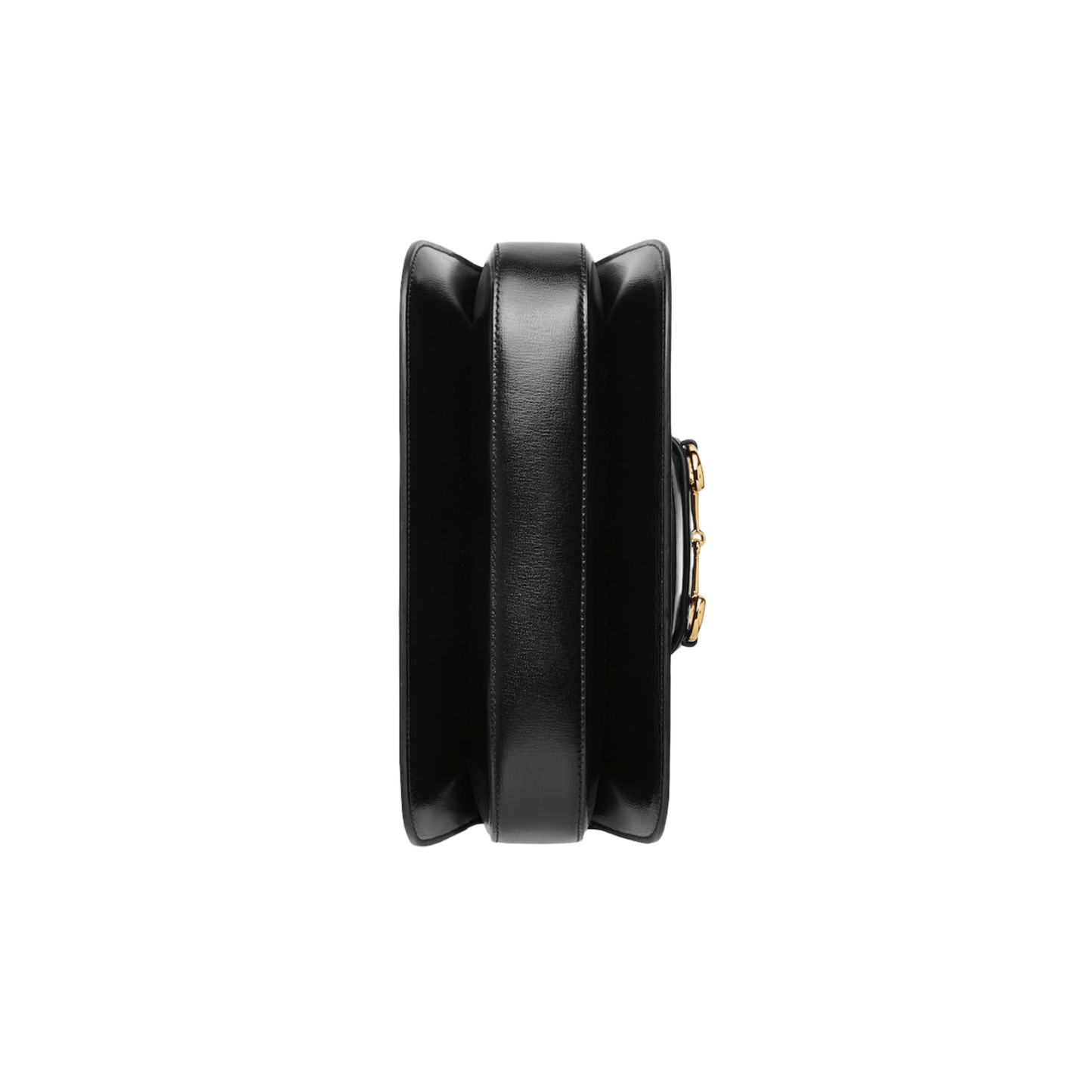 BORSA A SPALLA HORSEBIT 1955 IN PELLE LISCIA NERO - immagine 4