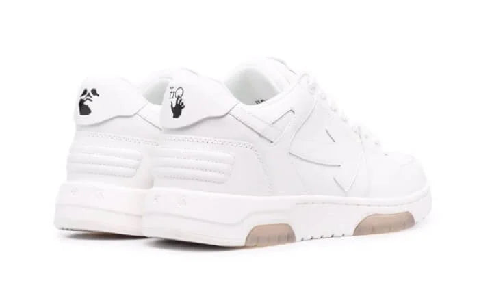 OFF-WHITE OUT OF OFFICE “OOO” PELLE DI VITELLO BIANCA - Immagine 3