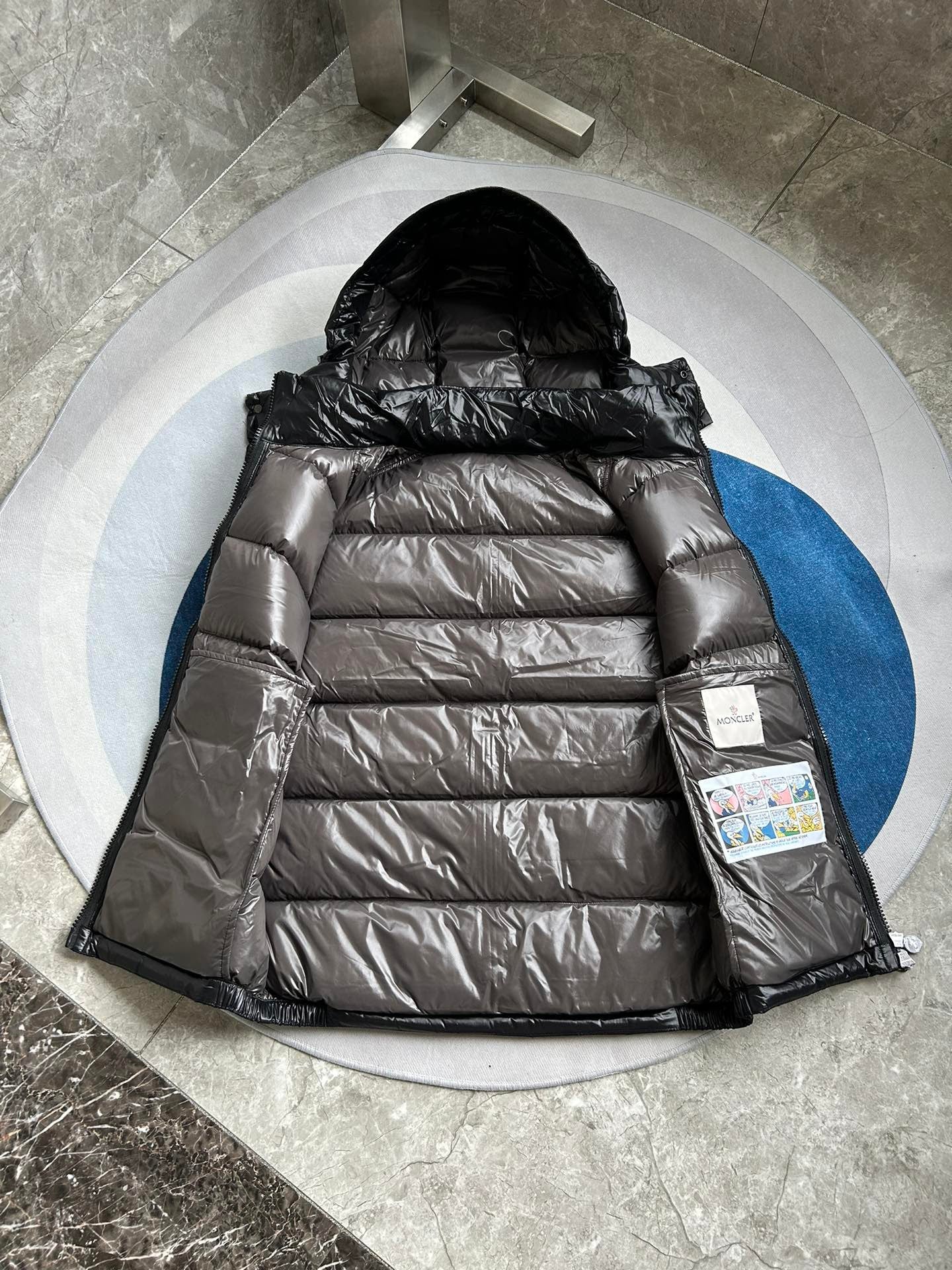 Moncler hooded down jacket