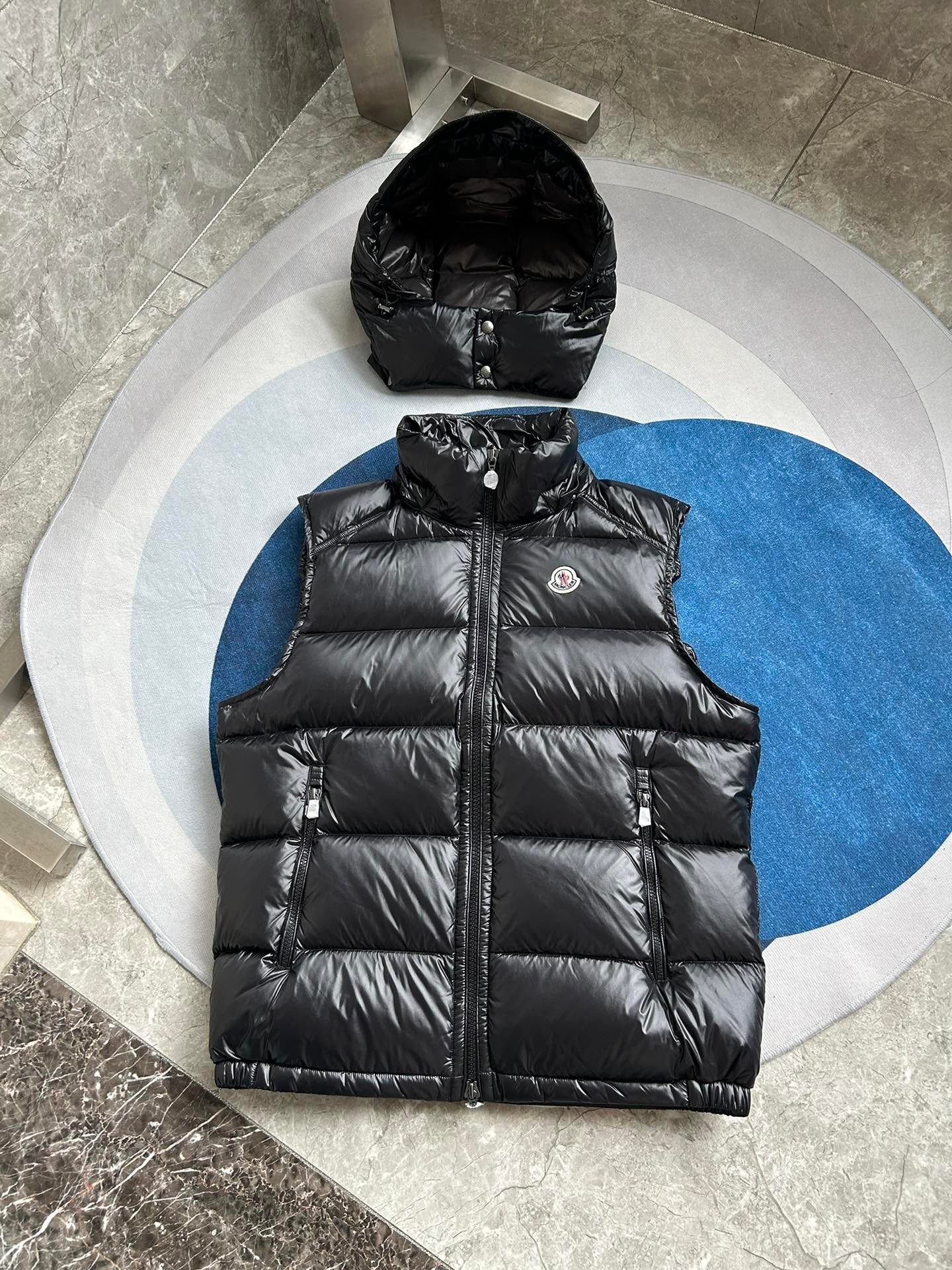 Moncler hooded down jacket